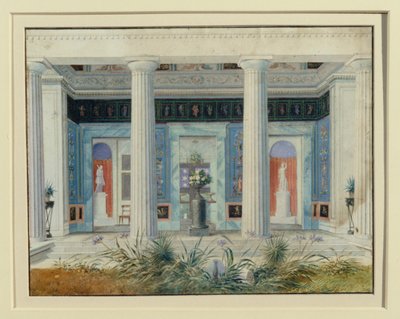 Portico del giardino da German School